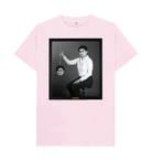 Pink Printed T-shirt Front