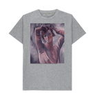 Athletic Grey Printed T-shirt Front