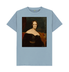 Stone Blue Printed T-shirt Front