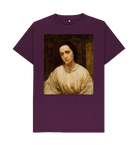 Purple Printed T-shirt Front