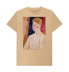 Sand Printed T-shirt Front
