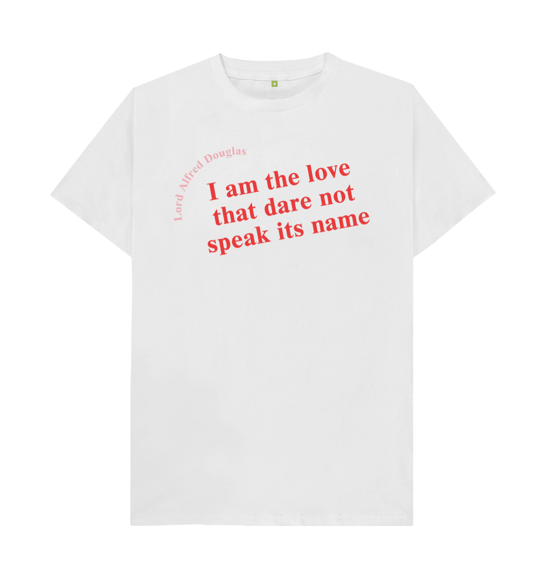 White printed t shirt front