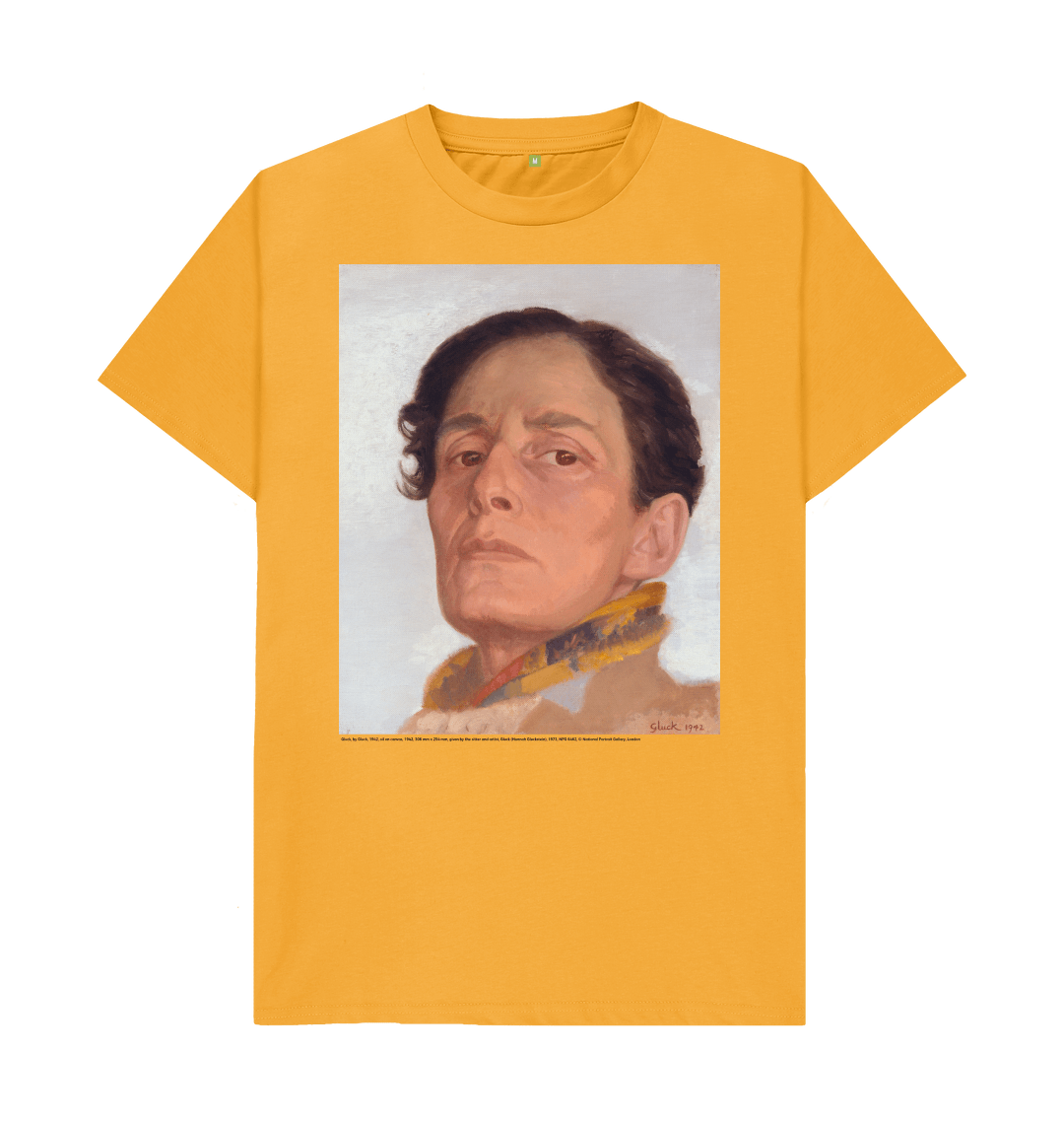Mustard printed t shirt front