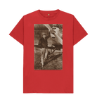 Red Printed T-shirt Front