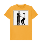 Mustard Printed T-shirt Front