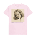 Pink Printed T-shirt Front