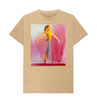 Sand Printed T-shirt Front