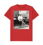Red Printed T-shirt Front