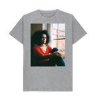 Athletic Grey Printed T-shirt Front