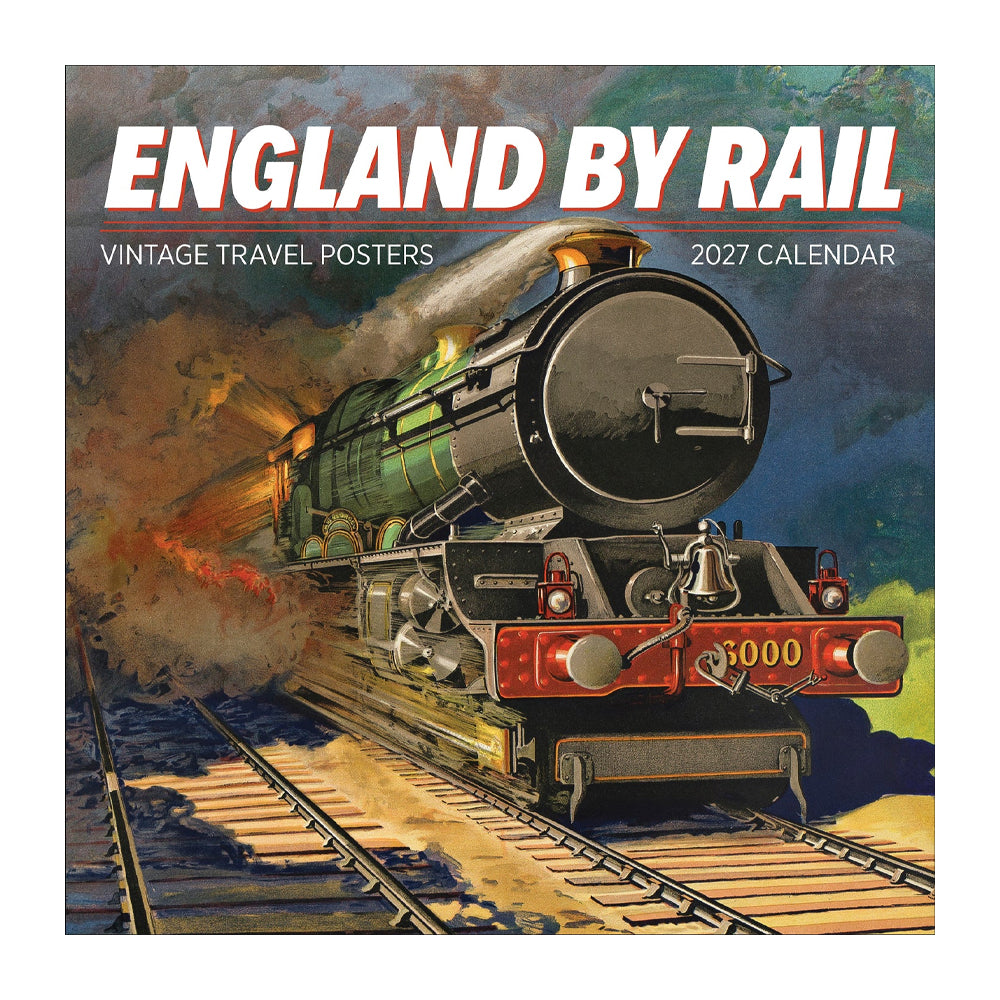 England by rail 2027 calendar front