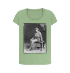 Sage Printed T-shirt Front