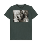 Dark Grey Printed T-shirt Front
