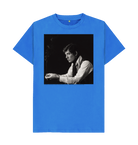 Bright Blue Printed T-shirt Front