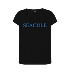 Black Printed T-shirt Front
