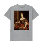 Athletic Grey Printed T-shirt Front