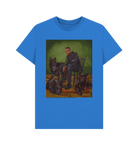 Bright Blue Printed T-shirt