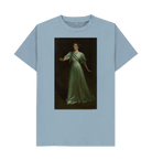 Stone Blue Printed T-shirt Front