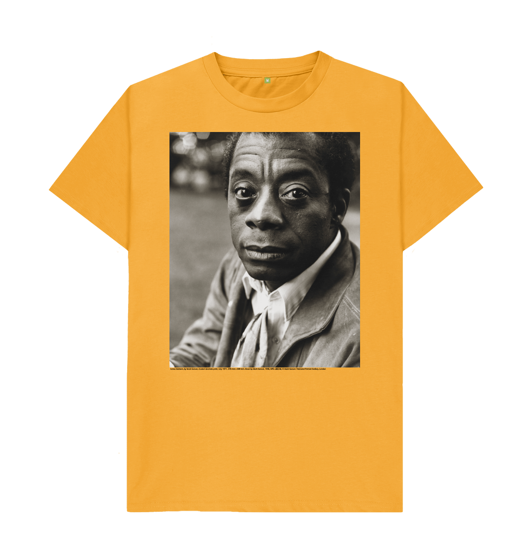 Mustard printed t shirt front