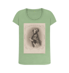 Sage Printed T-shirt Front
