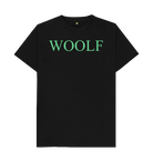 Black Printed T-shirt Front