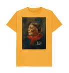 Mustard Printed T-shirt Front