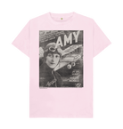 Pink Printed T-shirt Front