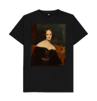 Black Printed T-shirt Front