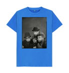 Bright Blue Printed T-shirt Front