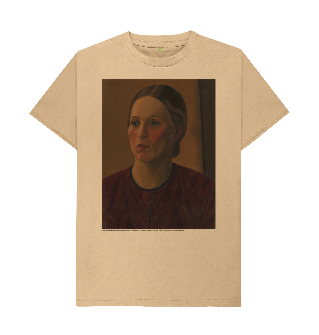 Sand printed t shirt front