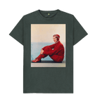 Dark Grey Printed T-shirt Front