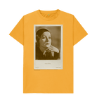 Mustard Printed T-shirt Front