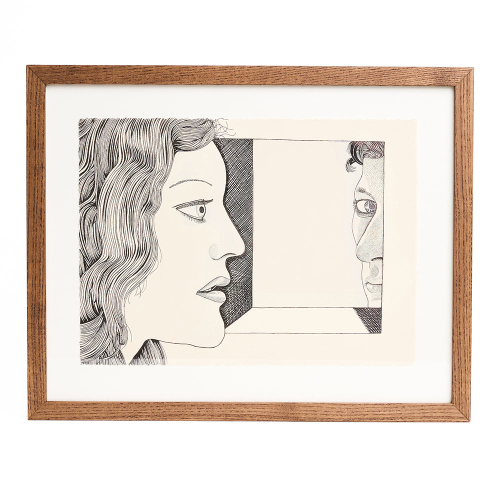 Flyda arvid lucian freud framed print front