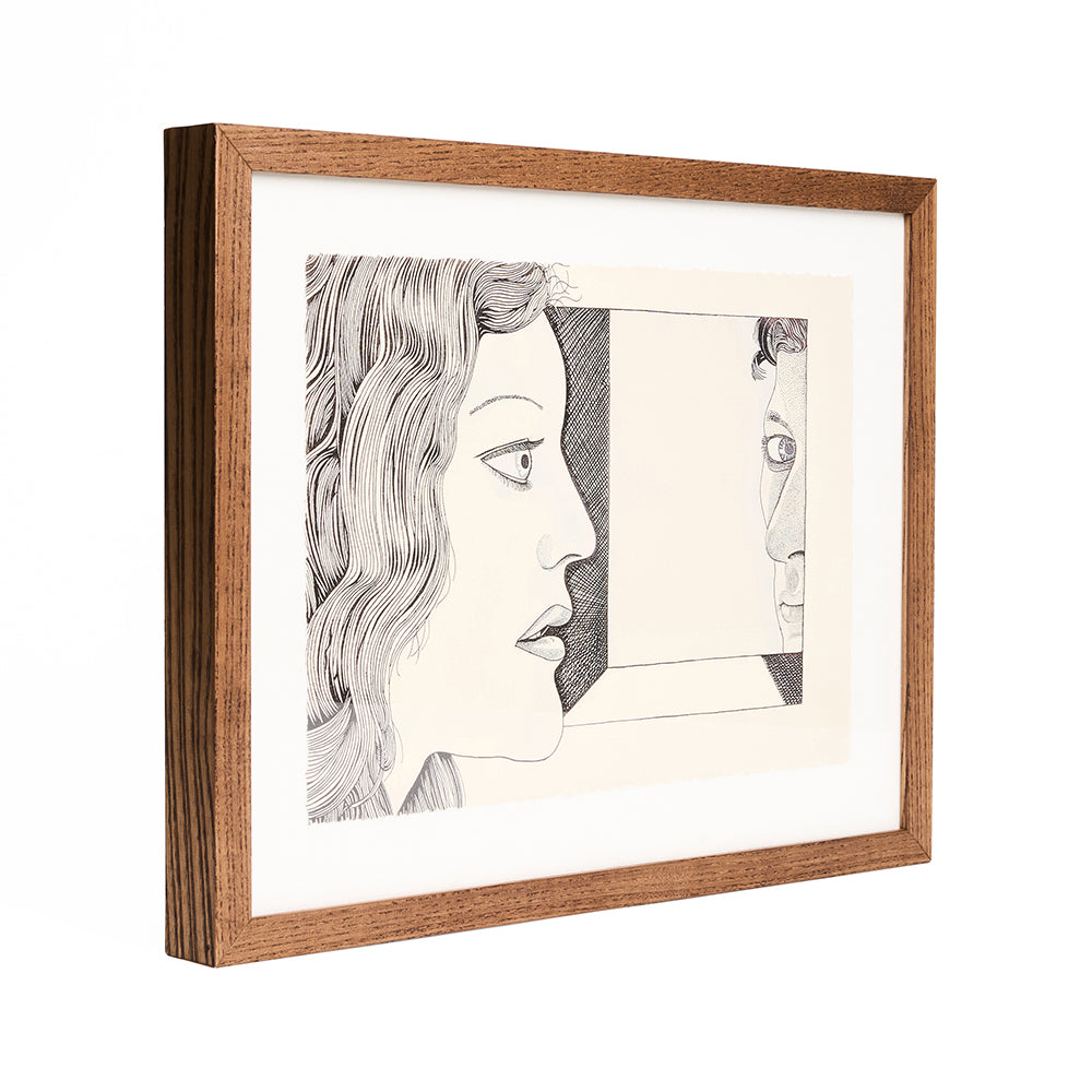 Flyda arvid lucian freud framed print side