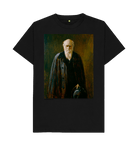 Black Printed T-shirt Front