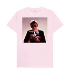 Pink Printed T-shirt Front