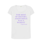 White Printed T-shirt Front