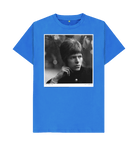 Bright Blue Printed T-shirt Front