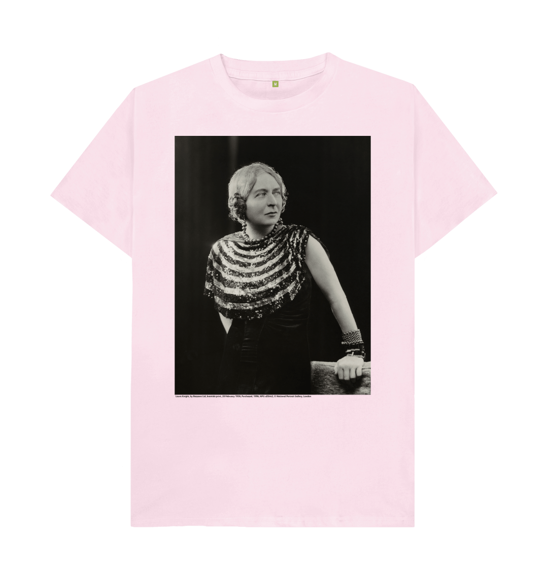 Pink printed t shirt front
