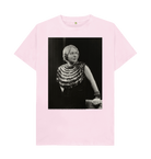 Pink Printed T-shirt Front