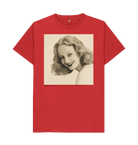 Red Printed T-shirt Front