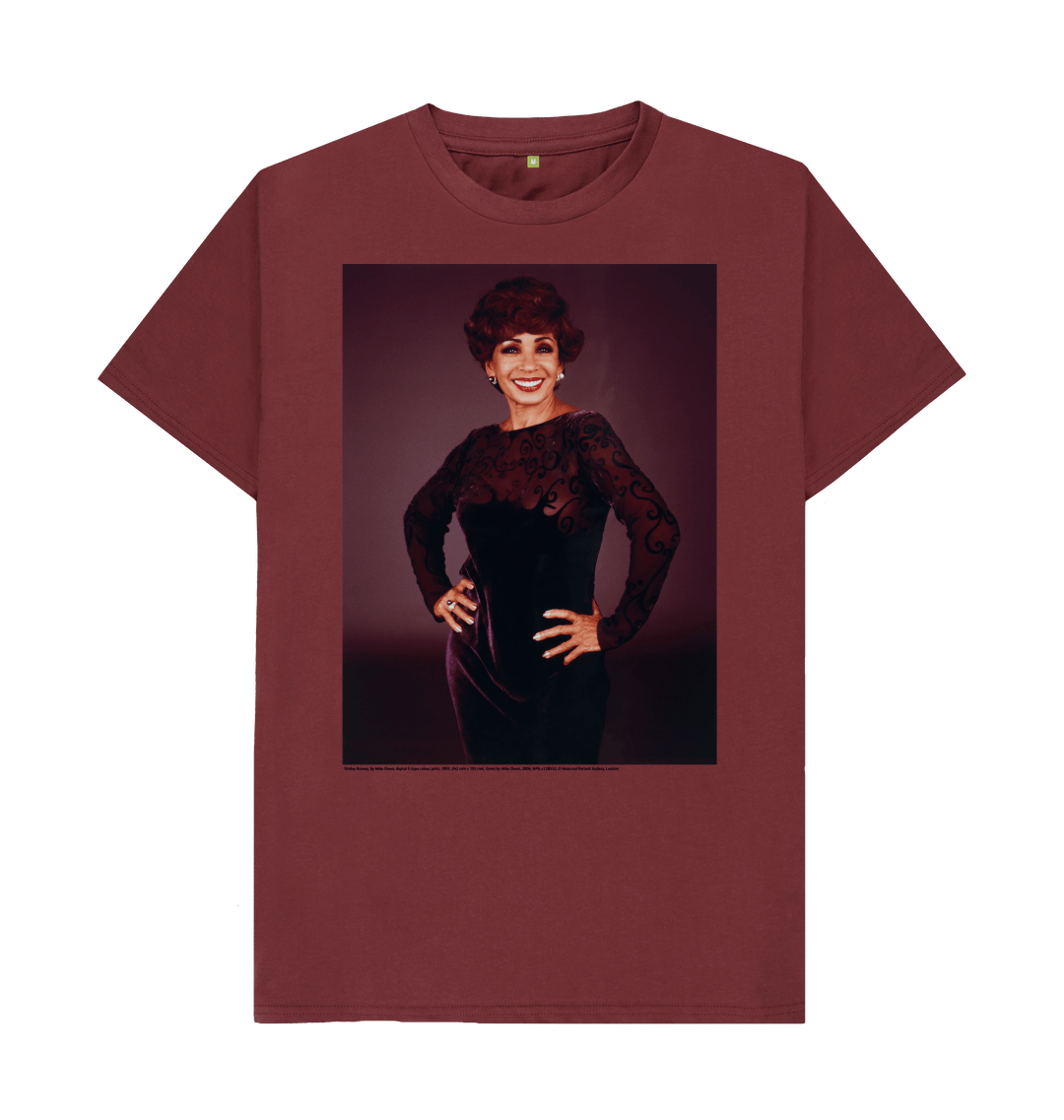 Red wine printed t shirt front