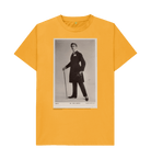 Mustard Printed T-shirt Front