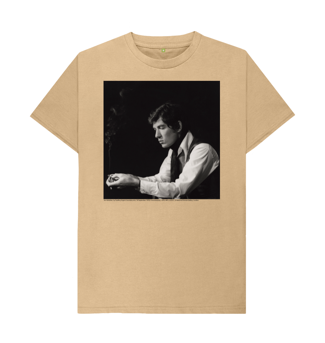 Sand printed t shirt front