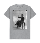 Athletic Grey Printed T-shirt Front