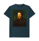 Denim Blue Printed T-shirt Front