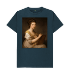 Denim Blue Printed T-shirt Front