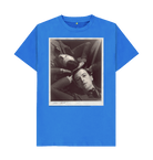 Bright Blue Printed T-shirt Front