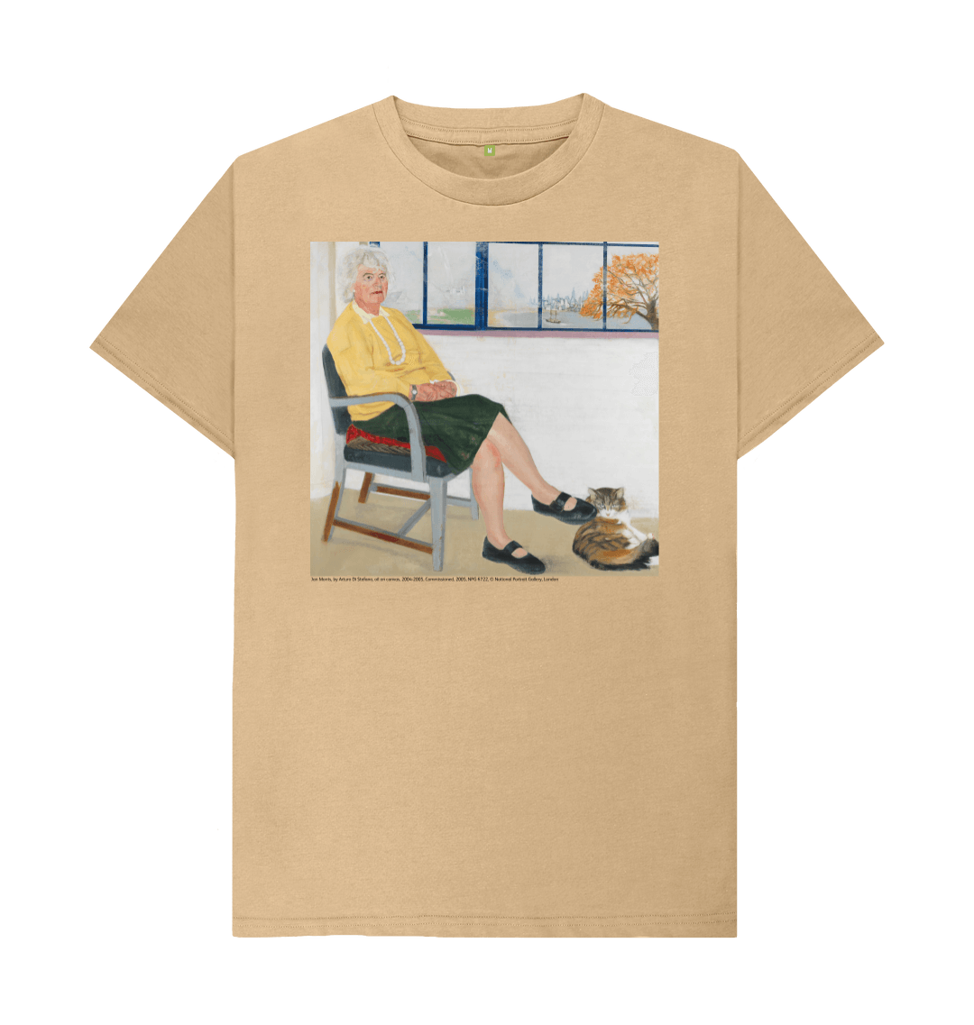 Sand printed t shirt front