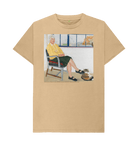 Sand Printed T-shirt Front