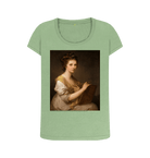 Sage Printed T-shirt Front